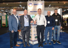 Olaf Heinrich (Motortech), James Thompson (LouwSon Energy), Roland Louwsma (LouwSon Energy), Lars Siegemund (LS Parts) and Hendrik van Zuiden (Re-Power) together form the Energy+ Alliance (E+A). They offer a new, complete CHP concept.